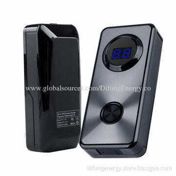 Portable Battery Chargers for Samsung Galaxy S4 with LCD Power Display